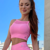 Conjunto Fitness Rosa Wire