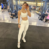 Conjunto Fitness Glow Branco